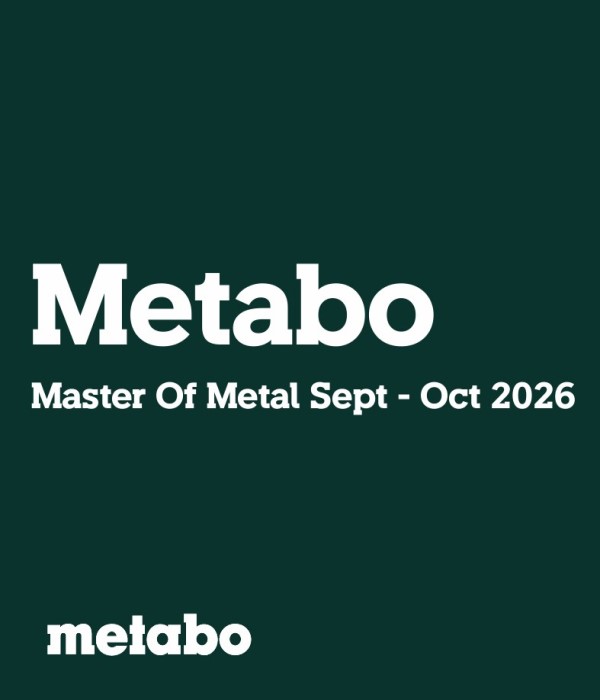 Metabo Promotion September 2026 *Valid Until 31st October 2026*